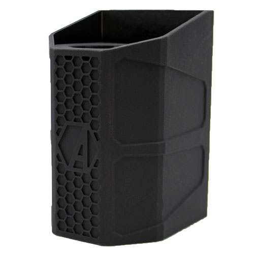 Mit dem ALPHA PRECISION S-RACK hast du deinen Schalldämpfer sicher und platzsparend im Waffenschrank, dank starker Neodym-Magnete und rutschfester Beschichtung.